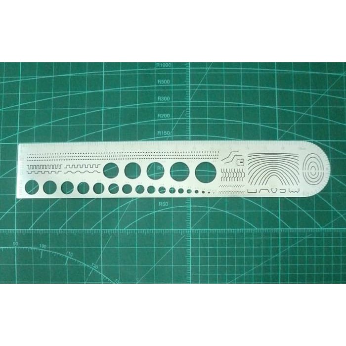 

Terlaris Stainless Steel Modeling Scriber cutting template Limited