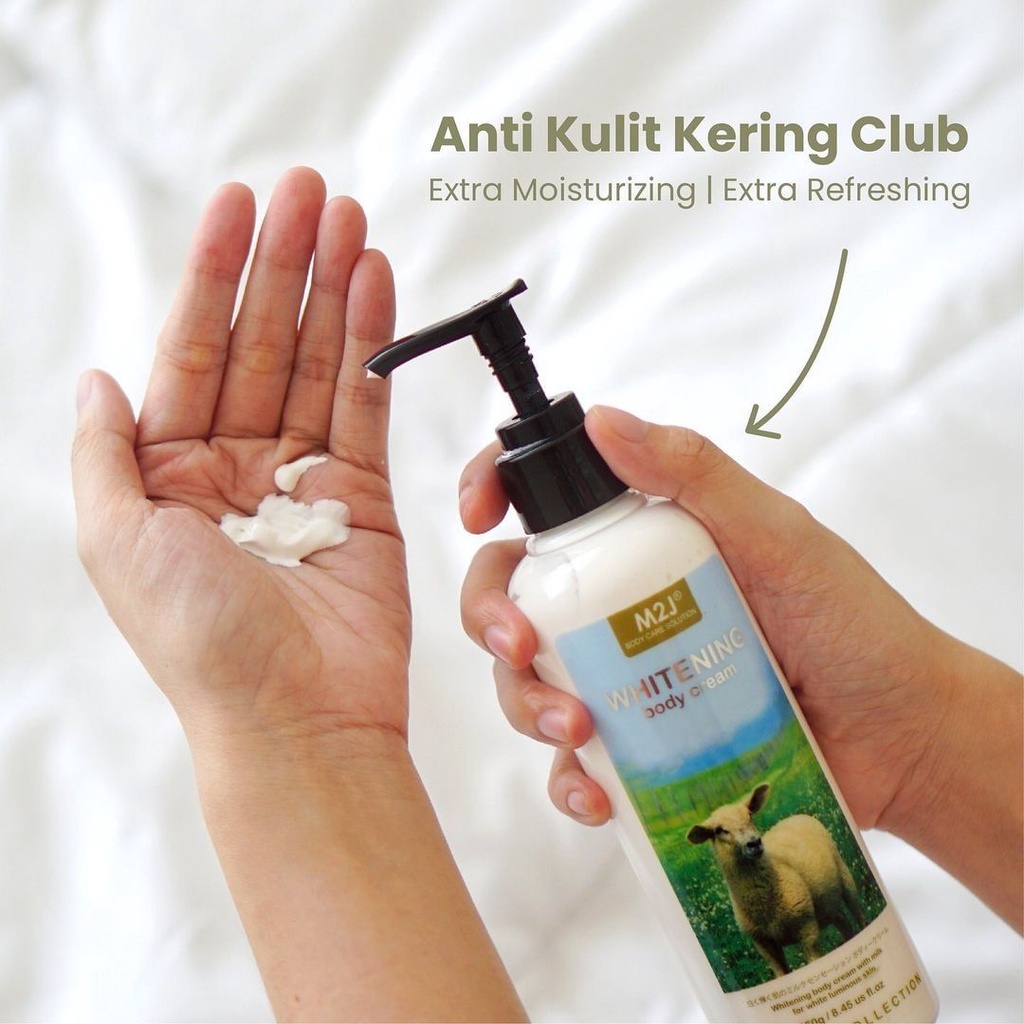 M2J Whitening Body Cream