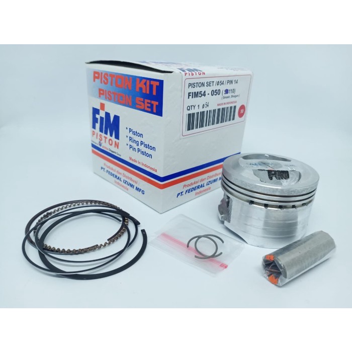 Piston Fim Suzuki Shogun 110 Smash Shogun 125 Pin14 Fim54