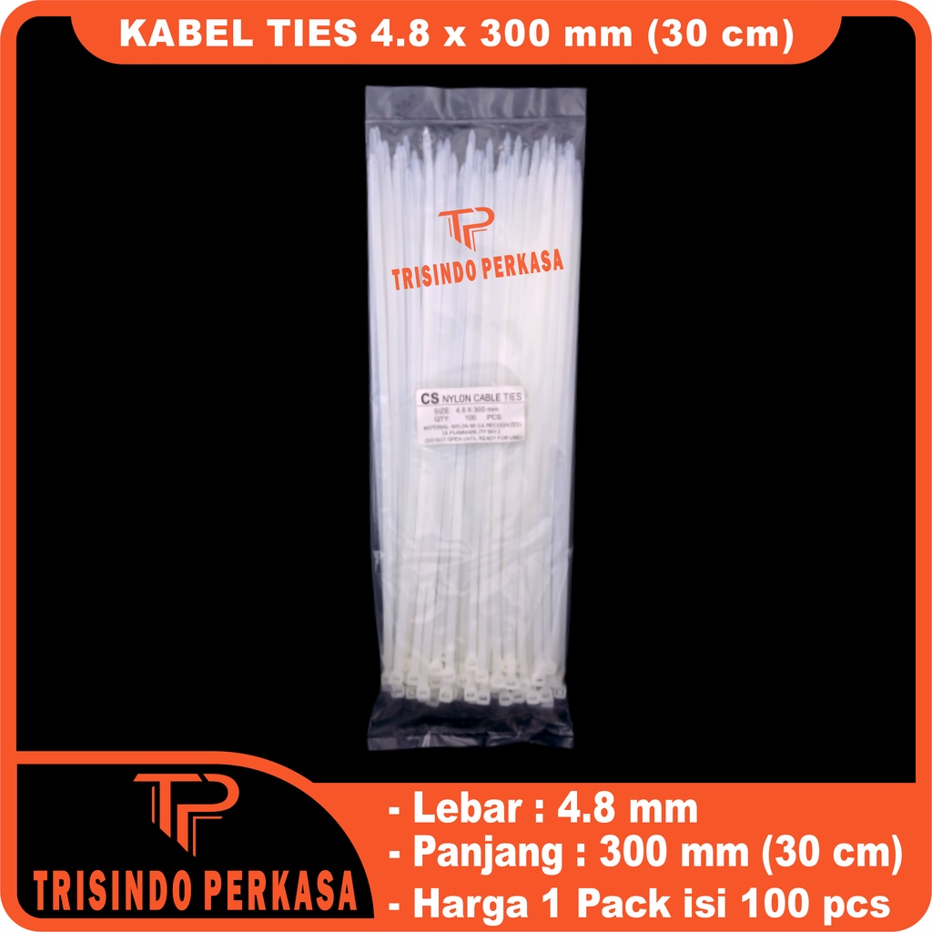 Kabel Ties Cable Tie 4.8 x 300mm (30cm)