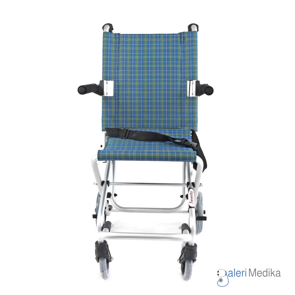 Kursi Roda Travel Serenity SR-388CK / SR388CK / SR 388CK - Bisa Lipat FREE Tas Jinjing