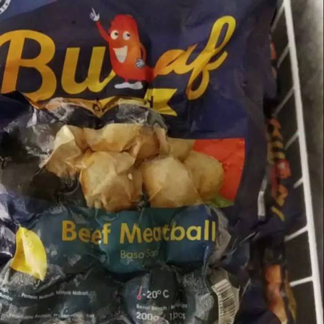 

Beef Meatball Bakso Sapi Non MSG Bulaf Frozen Food