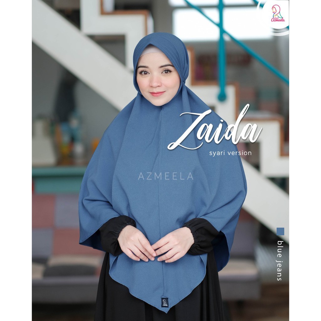 Azmeela Zaida Syar'i Khimar Instant with Pad