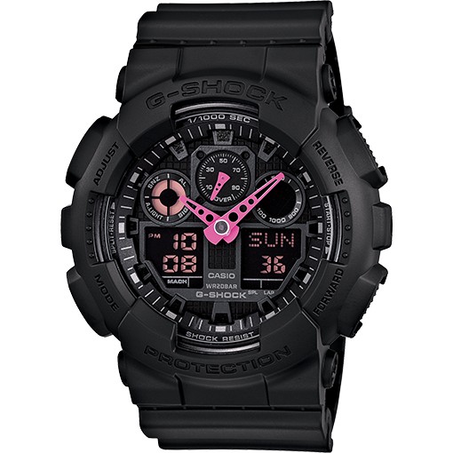 JAM TANGAN CASIO G SHOCK GA 100C 1A4-G Shock Master-G Shock protection