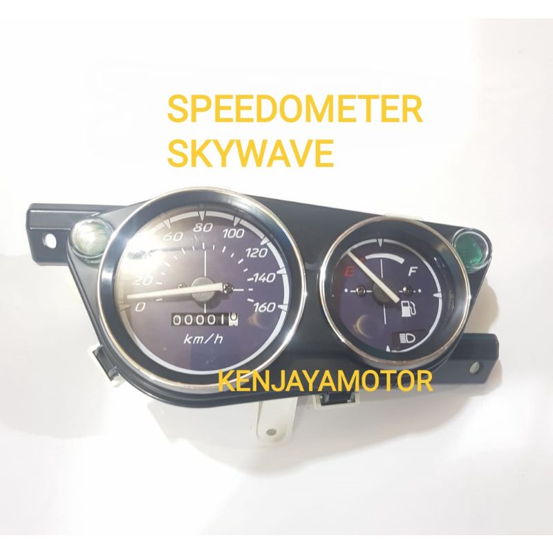 SPEEDOMETER SPEDO SPIDO SPIDOMETER  KILOMETER SKYWAVE