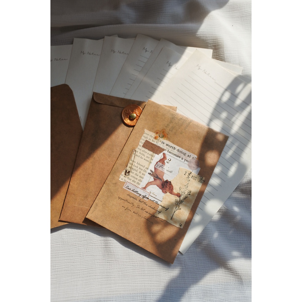 

Vintage Letter Set | Kertas Surat Vinatage