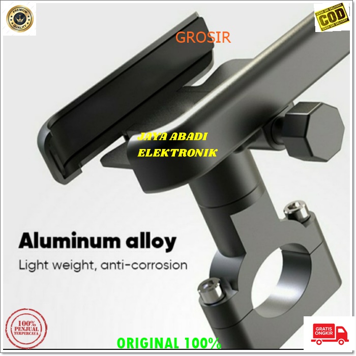 J307 ORIGINAL HOLDER HANDPHONE SEPEDA MOTOR STANG GPS PEGANGAN GANTUNGAN PENGAMAN ANTI JATUH BRACKETHANDPHONE UNIVERSAL BISA UNTUK SEPEDA ATAUPUN MOTOR COCOK BUAT OJOL MAUPUN PRIBADI  BISA DIGUNAKAN HANDPHONE MAX 7 INCI LEBIH PRAKTIS DAN AMAN MENGGUNAKAN