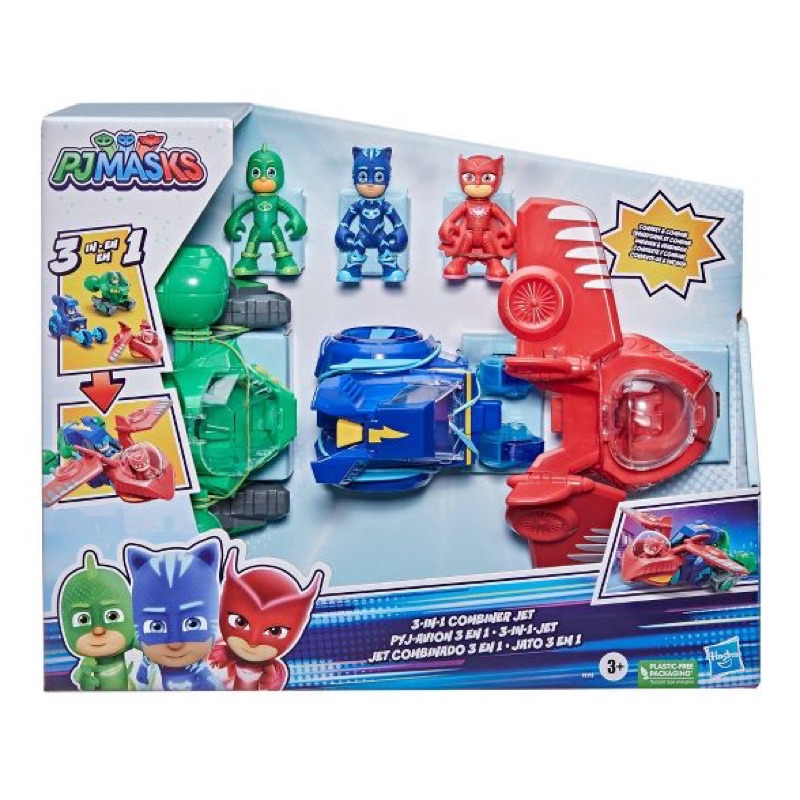 PJ Masks 3-in-1 Combiner Jet Original Hasbro
