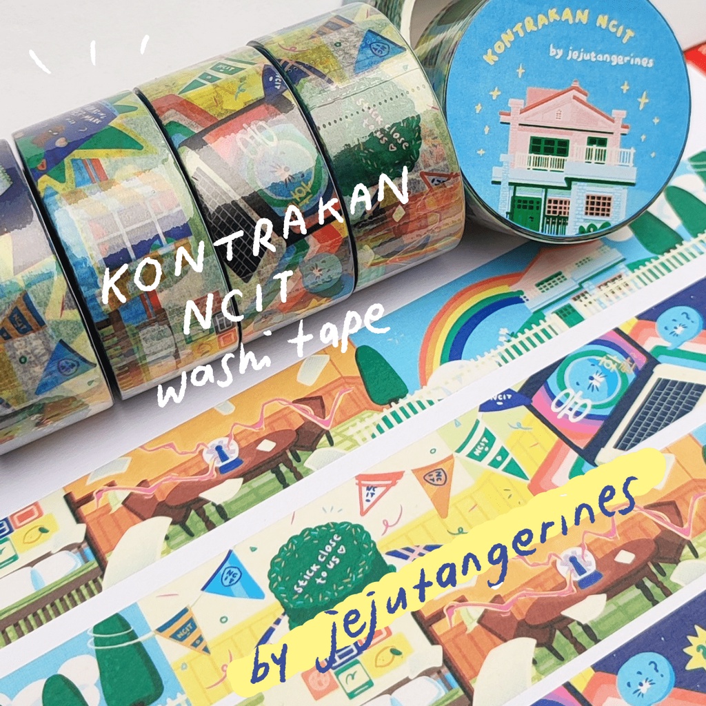 

NCIT House Washi Tape