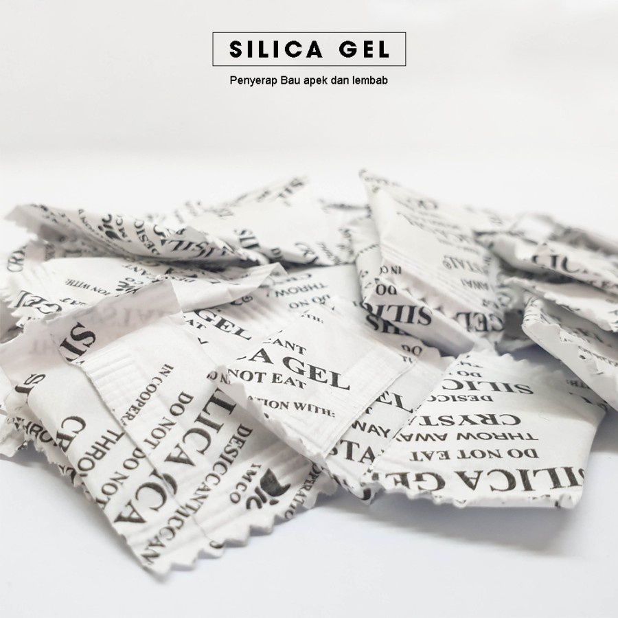 Silica Gel NATURAL 1gr pengawet anti jamur paling ampuh harga utk 5pcs