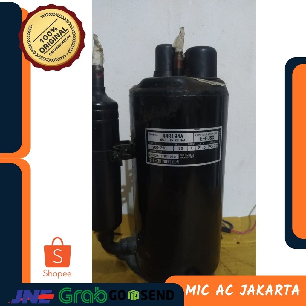 kompresor compresor ac bekas merek Sharp 1/2 pk - 1 pk R22