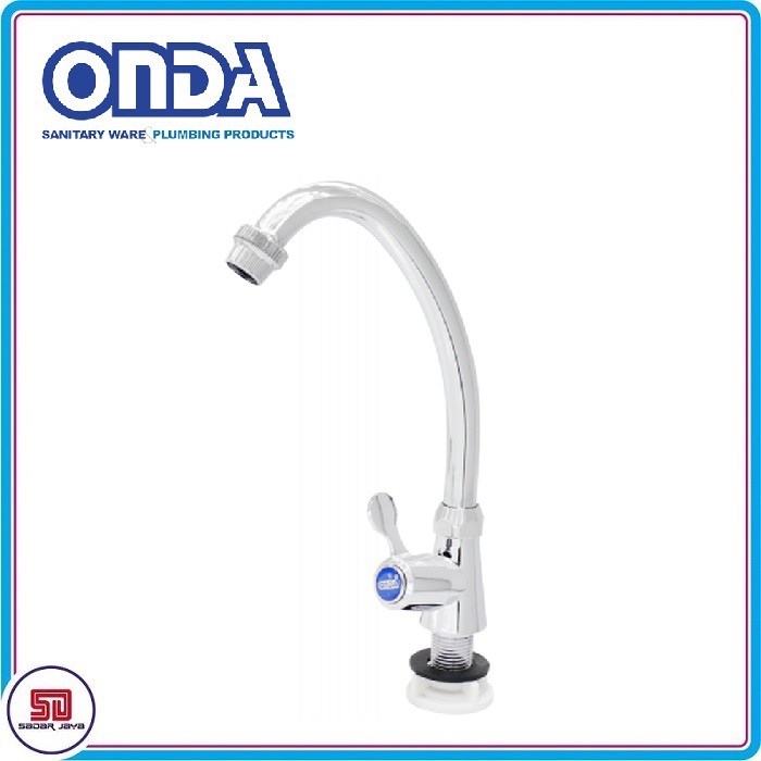 Onda V 634 T Kran Angsa Dapur Keran Wastafel Cuci Piring Kitchen Sink 1 2 Shopee Indonesia