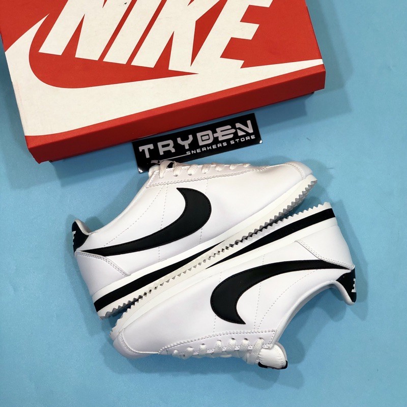 Nike Cortez Leather White Black