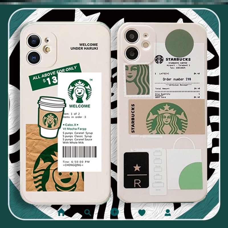 Casing Vivo Y21 Y21T Y33S Y21S Y15A Y15S V23E V21e Y20i Y12i Y12s Y12A Y12 Y20 Y30 Y30i Y11 2019 Y15 Y17 Y19 Y53 Y85 Y50 Vi vo Y53 Y91 Y93 Y91i Y91c V9 INS Trend Fashion Starbucks Soft TPU Case