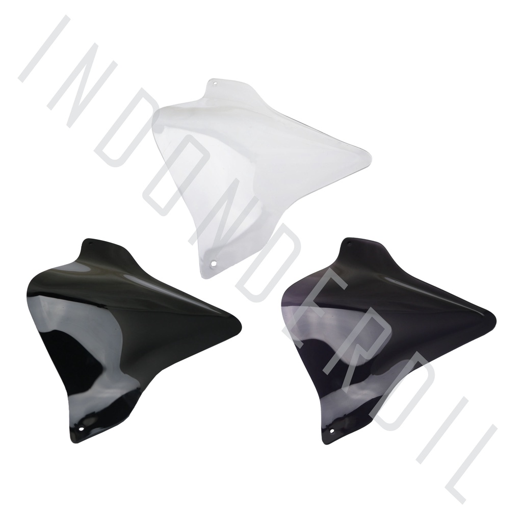 Visor-Windshield-Winsil-Winshild-Wind Shield-Sil-Shild Beat FI eSP-Street 2016-2019 Hitam-Bening-Riben-Ribben