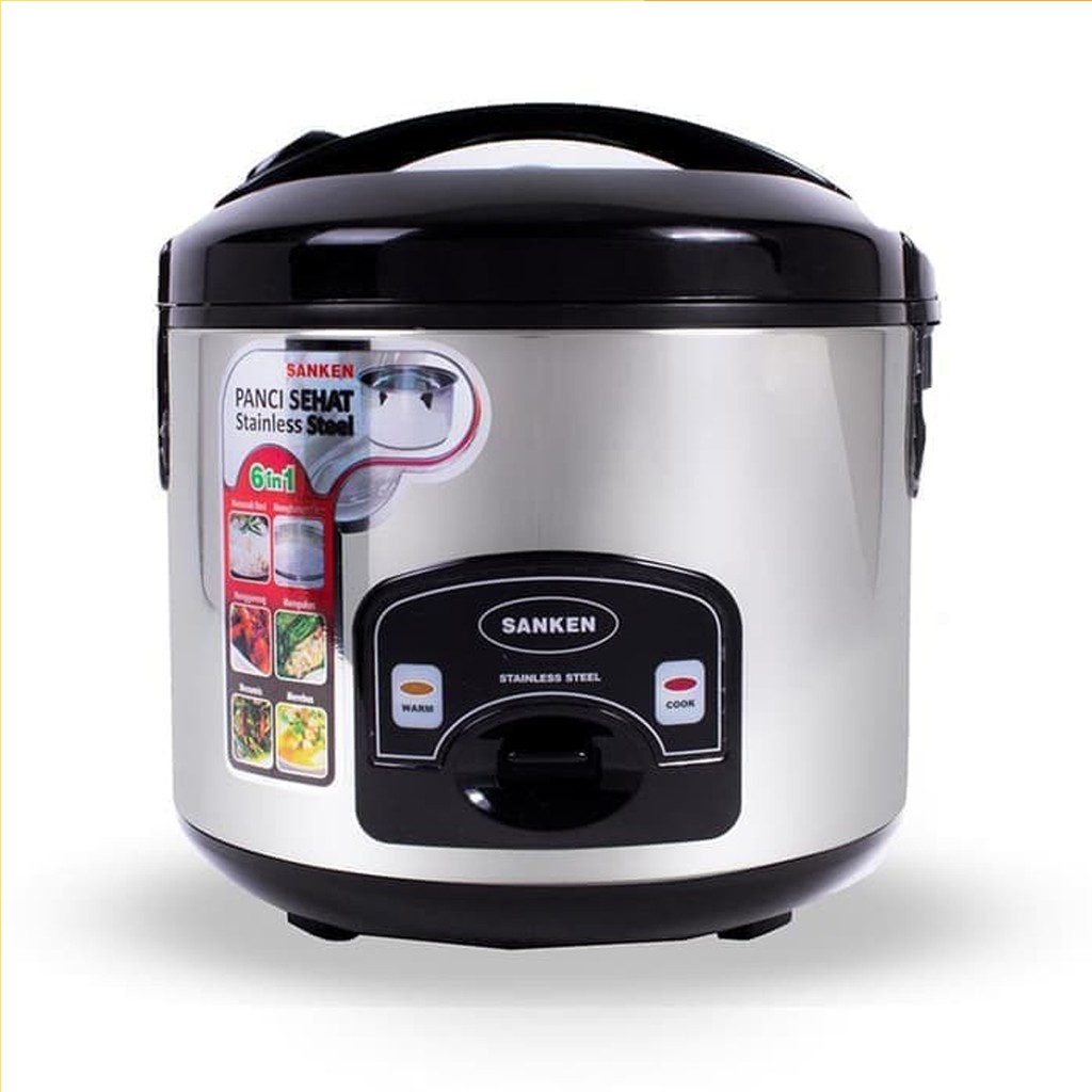 SANKEN SJ 1999 SP / PENANAK NASI 1.8 LITER / RICE COOKER / RICE COM STAINLESS / SJ1999SP