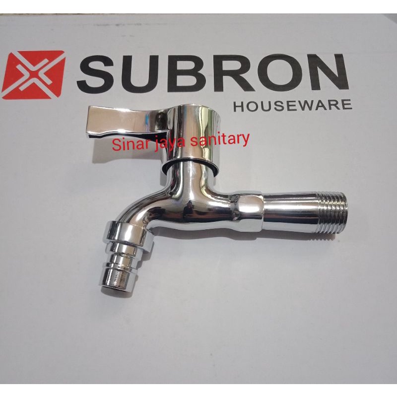 Kran taman stainless / Kran subron taman stainess / Kran cuci tangan