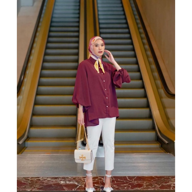 CELINE TOP "Burgundy" by ISH