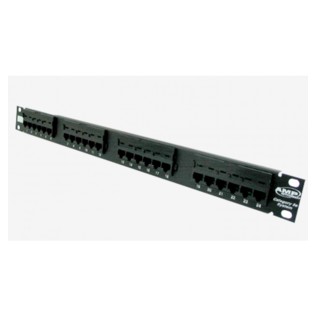 AMP Commscope Patch Panel 24 Port Cat 5 Cat 5e Cat5 Cat5e