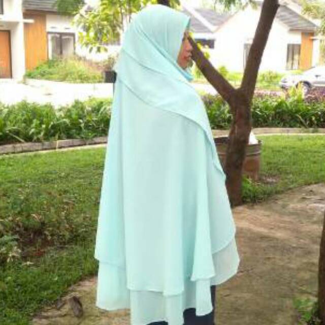 khimar ceruti jumbo syar'i