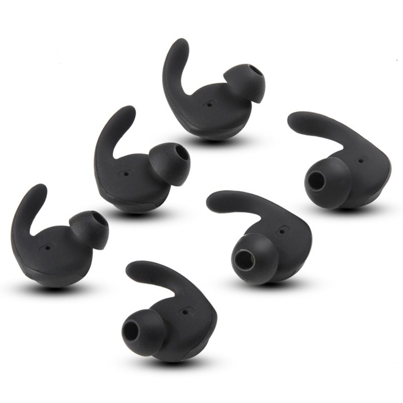 Cre 6pcs Cover Earbuds In-Ear Bahan Silikon Lembut Untuk Huawei Xsport / Honor Am61