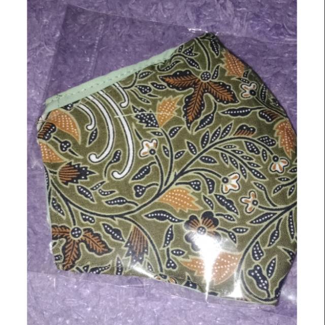 Masker Batik Tali Cantol