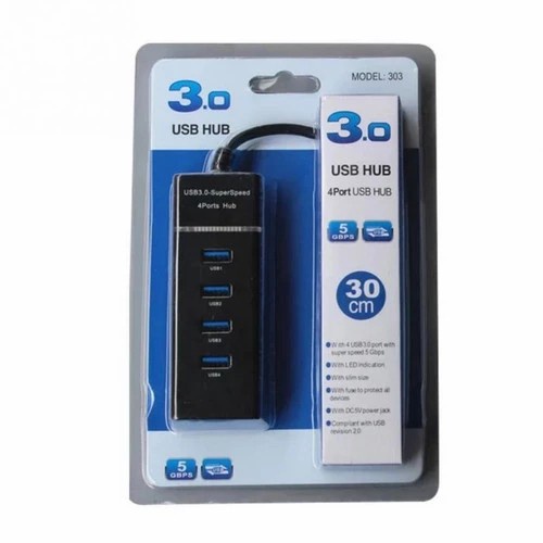 USB HUB 4 Port USB 3.0 30CM 303