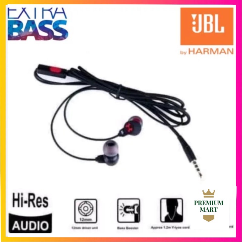 Headset/ Handsfree/ Earphone J PM-02 Harman Good Quality Extra Bass