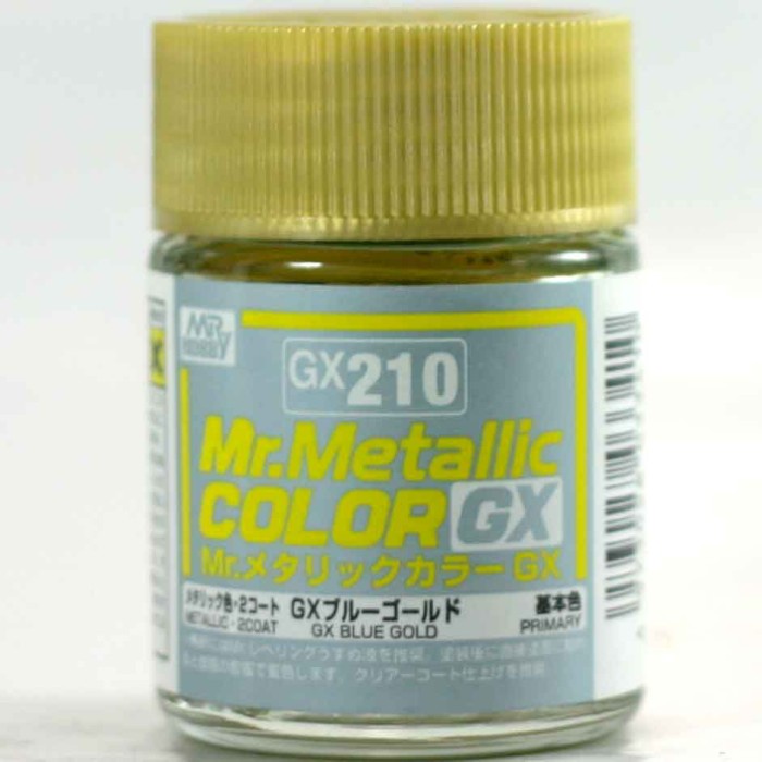 Mudah Mr Color Gx 210 Blue Gold - Gundam Model Kit Paint Murah