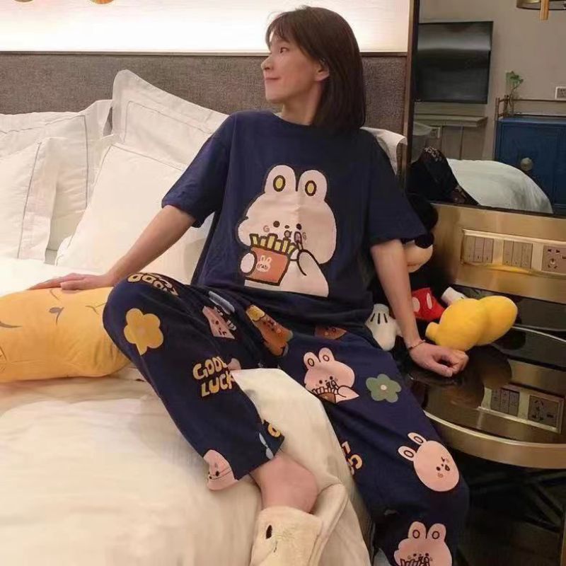 piyama cp import, baju tidur spandek import korea, sleepwear, piyama karakter