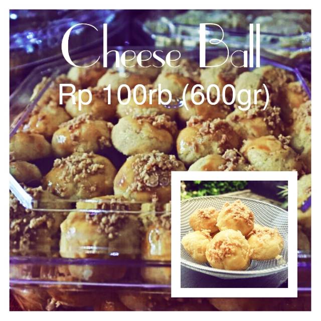 Cheese Ball Homemade Cookies