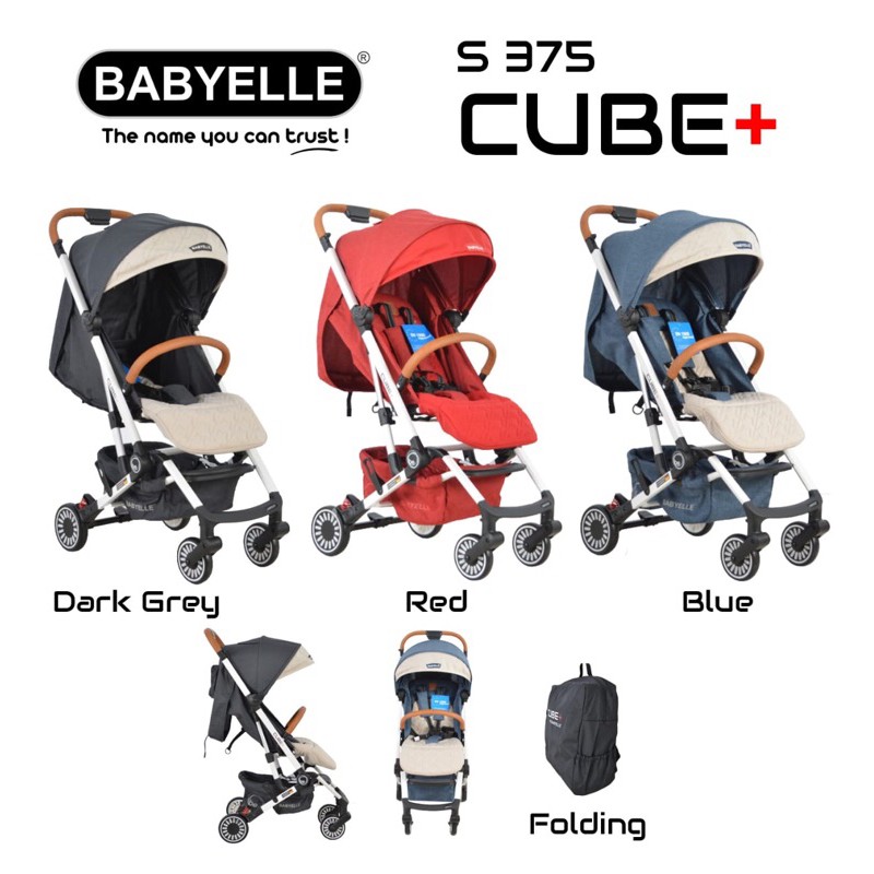 Stroller BabyElle kereta dorong bayi Babyelle S375 Cube +