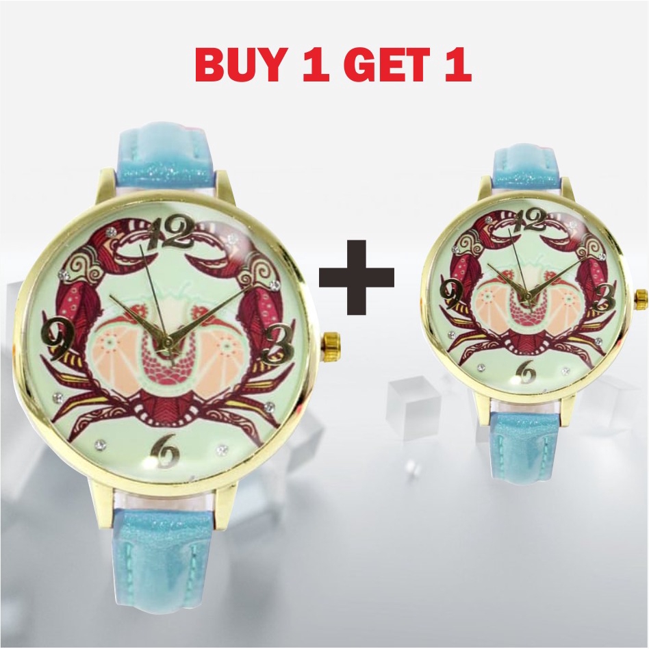 BUY 1 GET 1 JAM TANGAN WANITA FINX 509