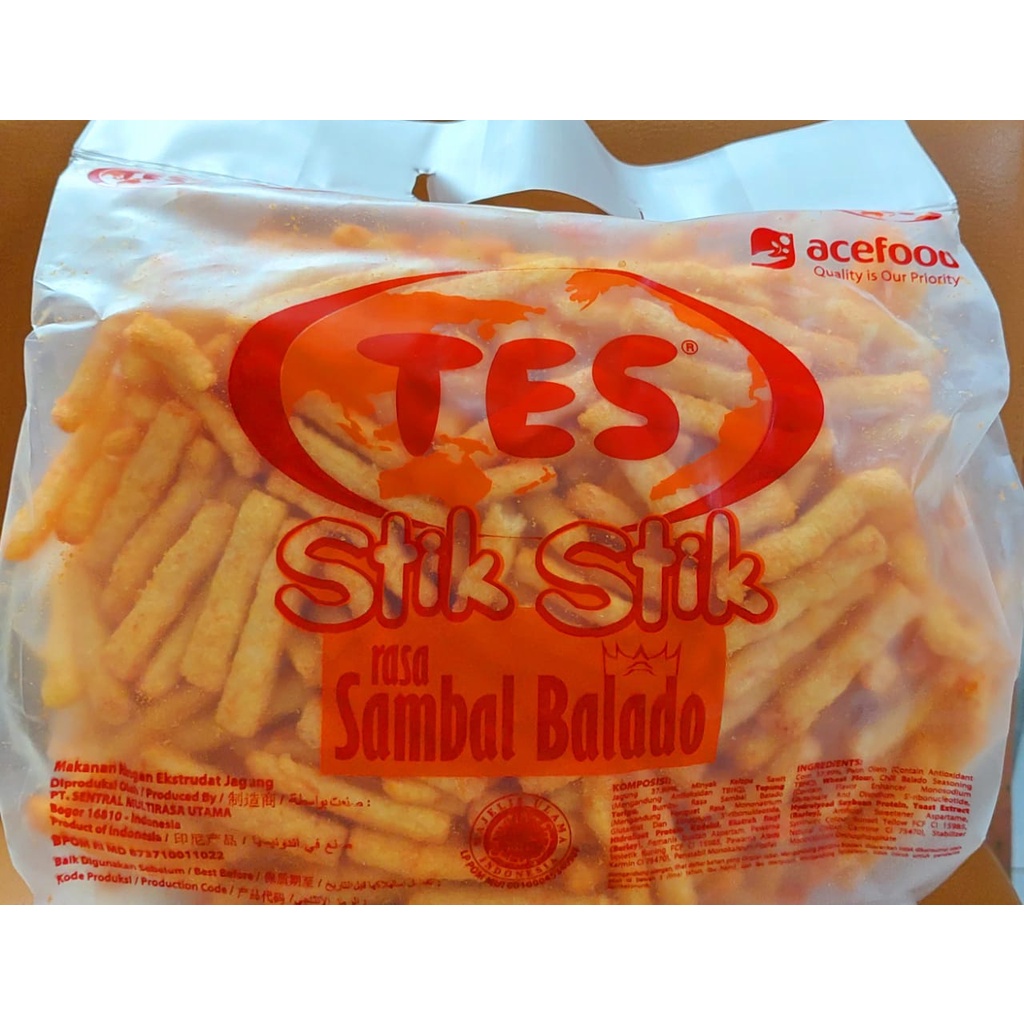 

Tes Ace Food Stik Balado Pak 500gr