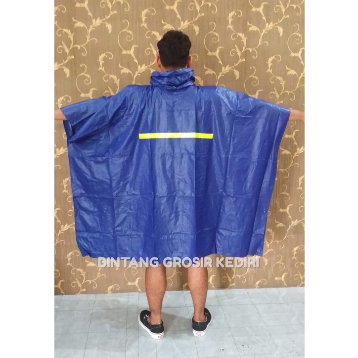 Jas Hujan Mantel Ponco BIG TOP BIRU