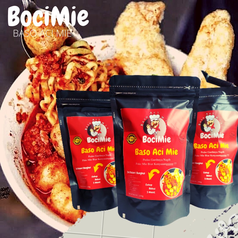 boci baso bakso aci basoaci geprek baper tulang rangu mantap jiwa cemilan instan murah 9