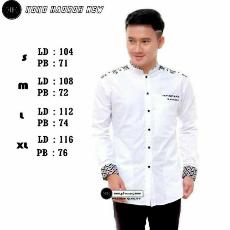 Baju Koko Hadroh Koko Elrumy Best Seller Motif Terbaru Viral