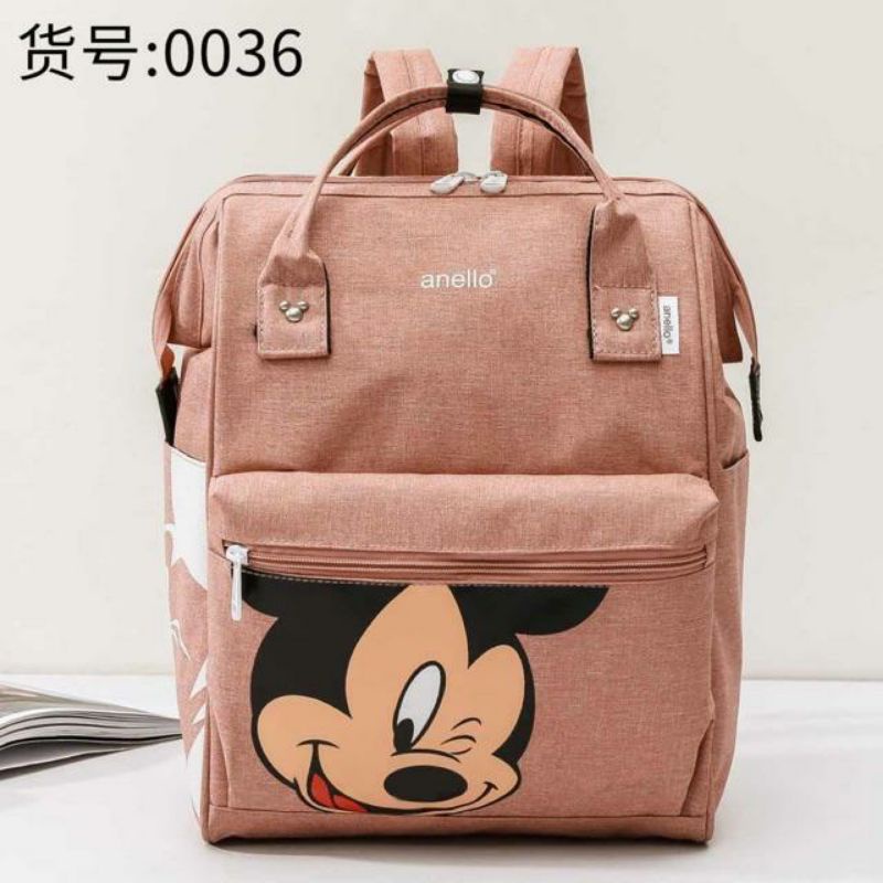 Anello backpack mickey diapers bag ransel