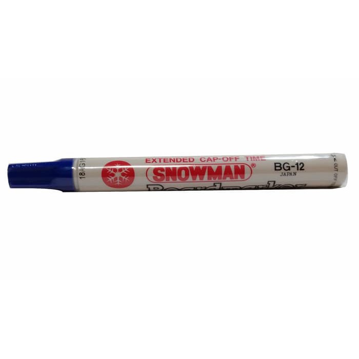 Snowman Boardmarker Hitam BG 12