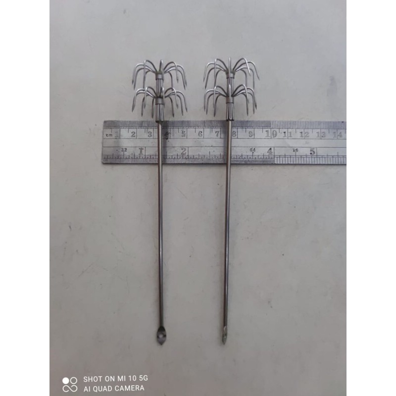 Mata Kail Jarum Squid Jig Pancing Umpan Cumi