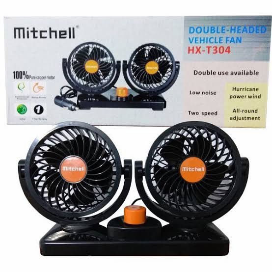 KIPAS ANGIN MOBIL MITCHELL HX T516 24 VOLT DOUBLE FAN HXT516