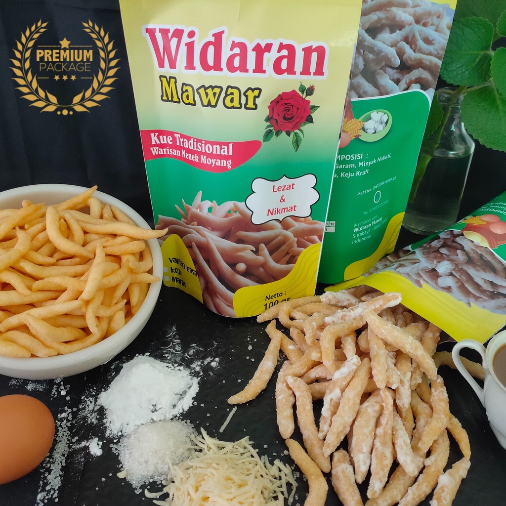 

Telur Gabus Manis & Keju / Bidaran / Widaran Mawar Khas Surabaya