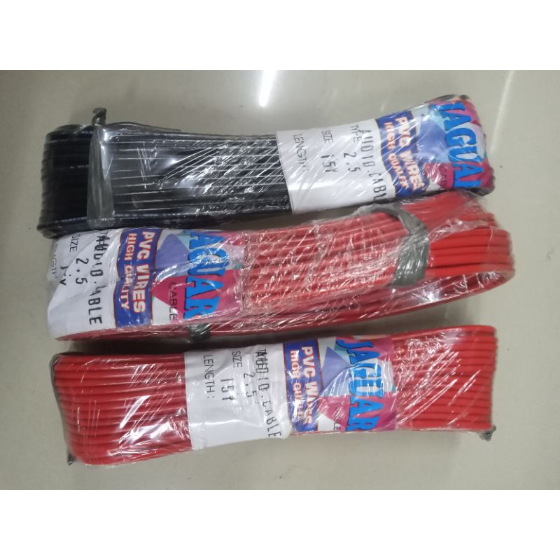 Kabel Listrik Engkel/Kabel jaguar Tunggal NYA 1x2.5 15 yard / Kabel NYA jaguar 2.5mm (15yard)