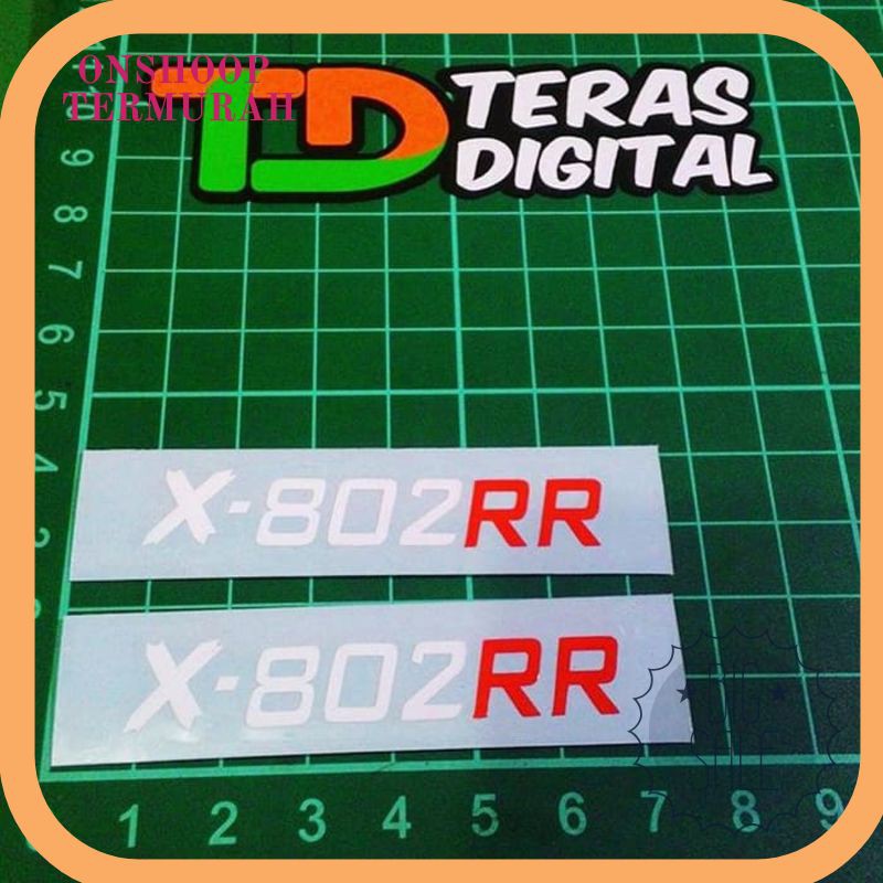 Termurah Cutting Sticker X-802RR / X 802 RR (Nolan / X-Lite) Terlaris