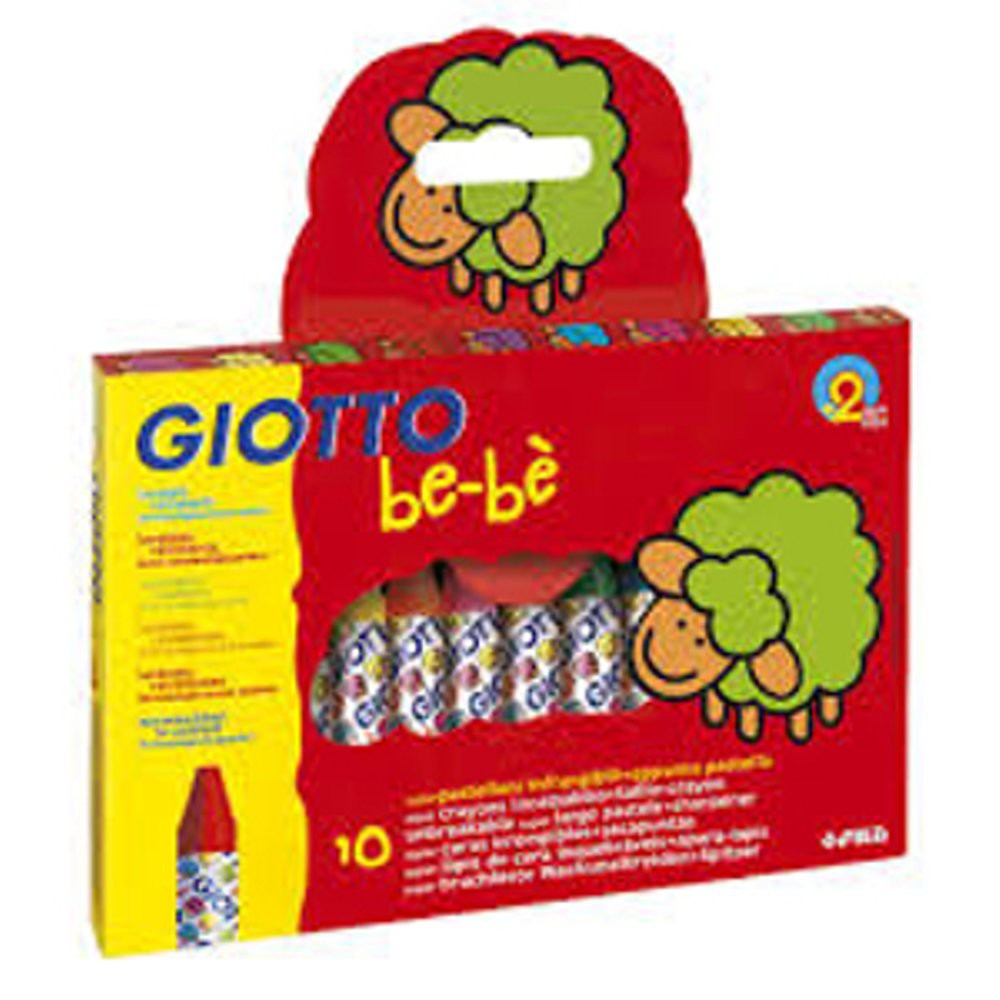 

GIOTTO SUPER WAX CRAYON KRAYON + PENGHAPUS COD. 464300