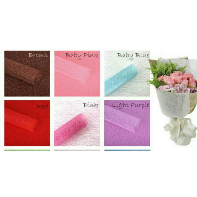 

Jaring jaring bunga / bungkus bunga /kertas bunga (3005)