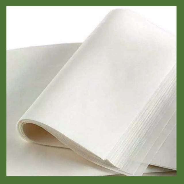 

Kertas Roti /Baking Paper( Rp 1.800/Perlembar/Minimal order 15 lembar )