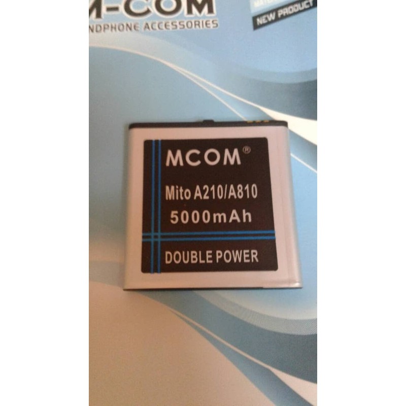 Battery Batre Baterai Double Power Mcom Mito A210 A810 BA-00051 BA00051