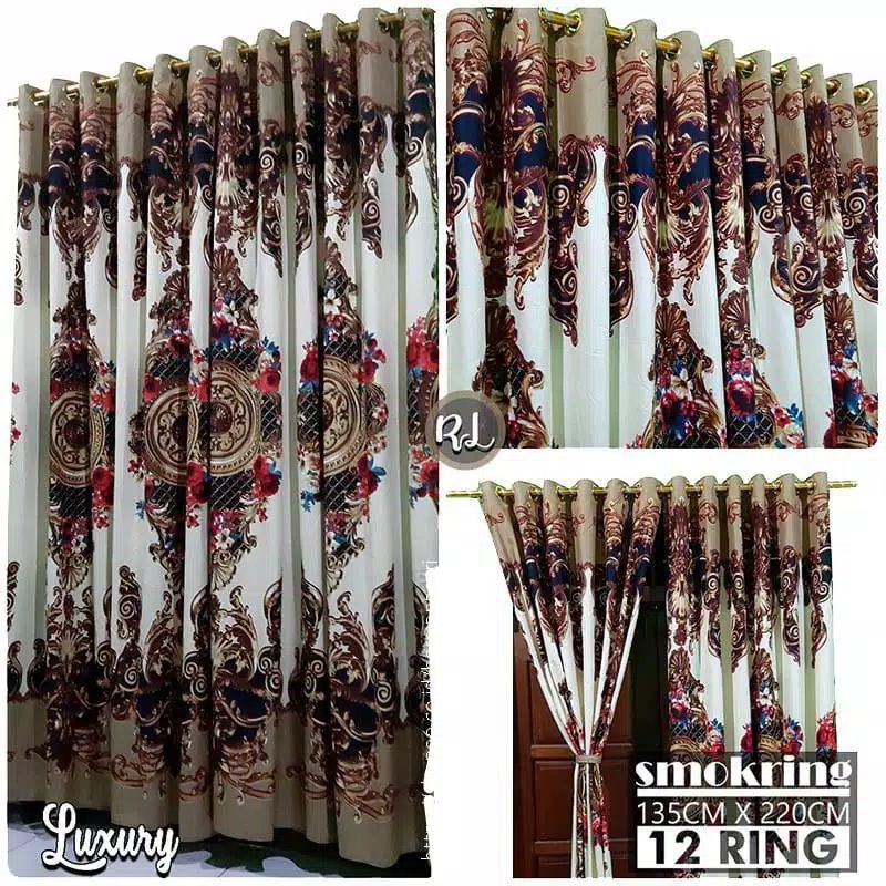 GORDEN SMOKRING MOTIF SULTAN 12 LUBANG