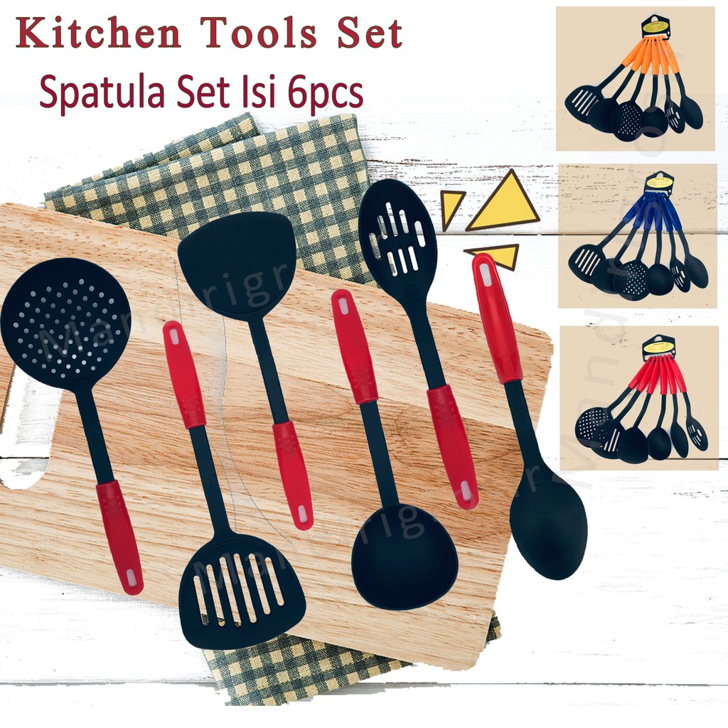 JiaHang * Kitchen Tools * Spatula Set *  6pcs * JiaHang